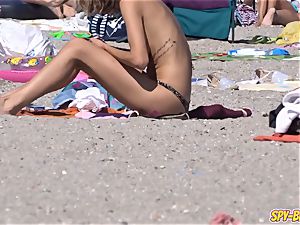super-sexy topless teenagers amateur Beach spycam Close Up